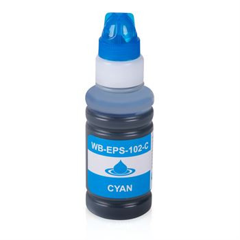 Alternativ-Tinte für Epson 102 / C13T03R240 XL-Version cyan