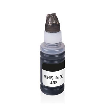Alternativ-Tintenflasche für Epson C13T00P140 schwarz