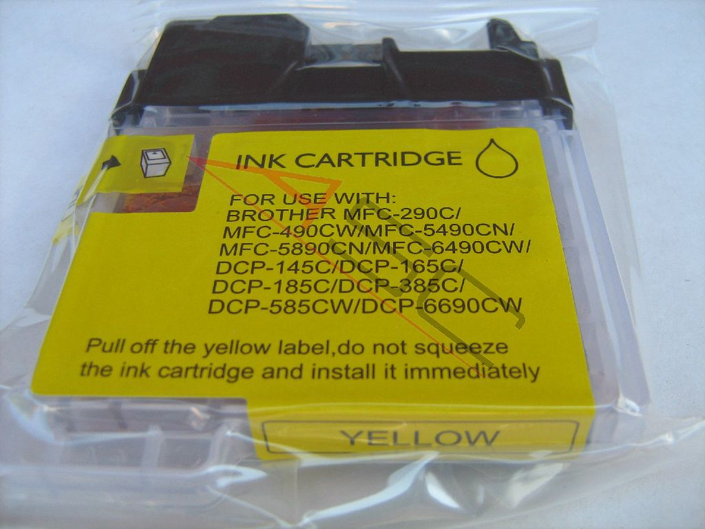 Alternativ-Tinte für Brother LC1100 yellow