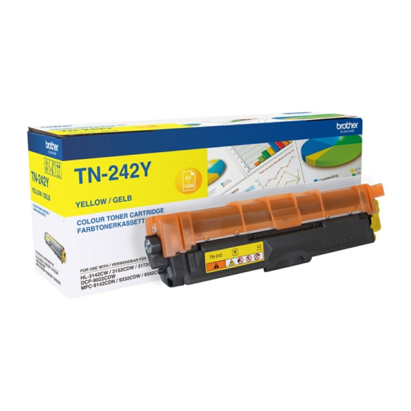 Original Toner gelb Brother TN242Y gelb