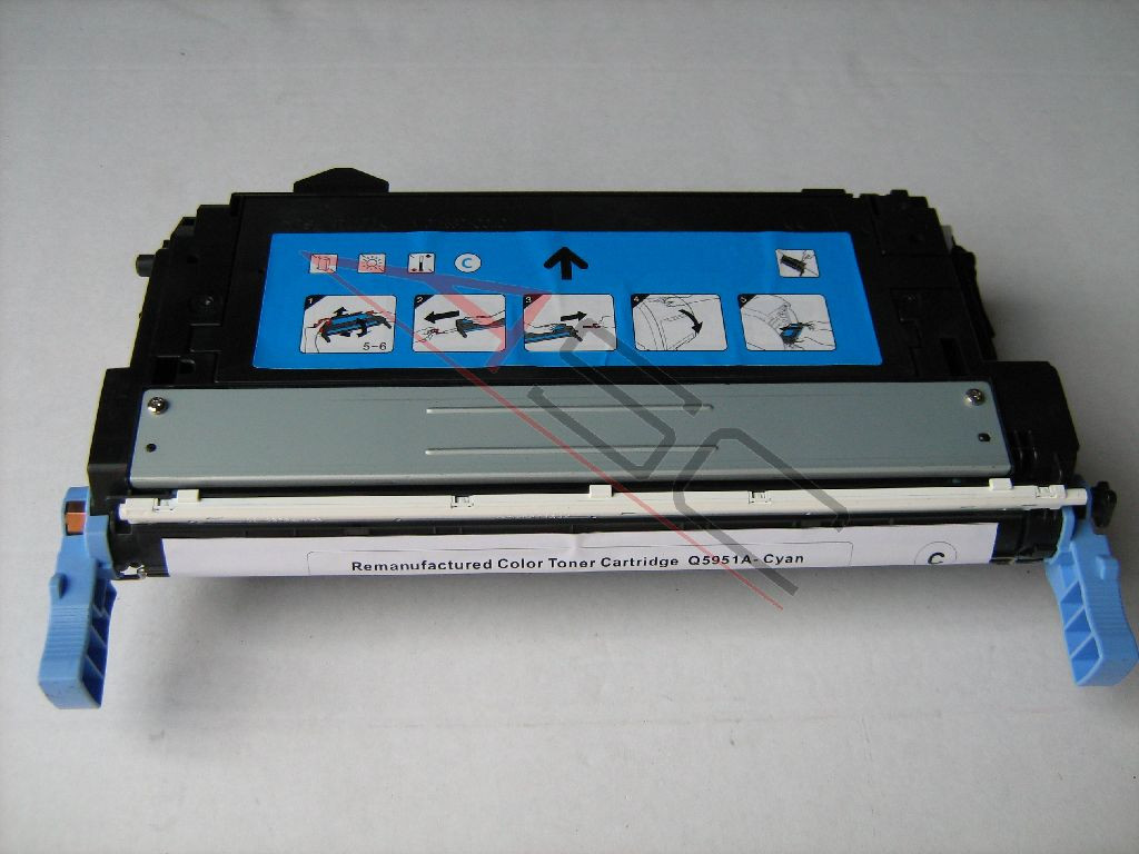 Eco-Toner (rebuilt) für HP 643A / Q5951A cyan