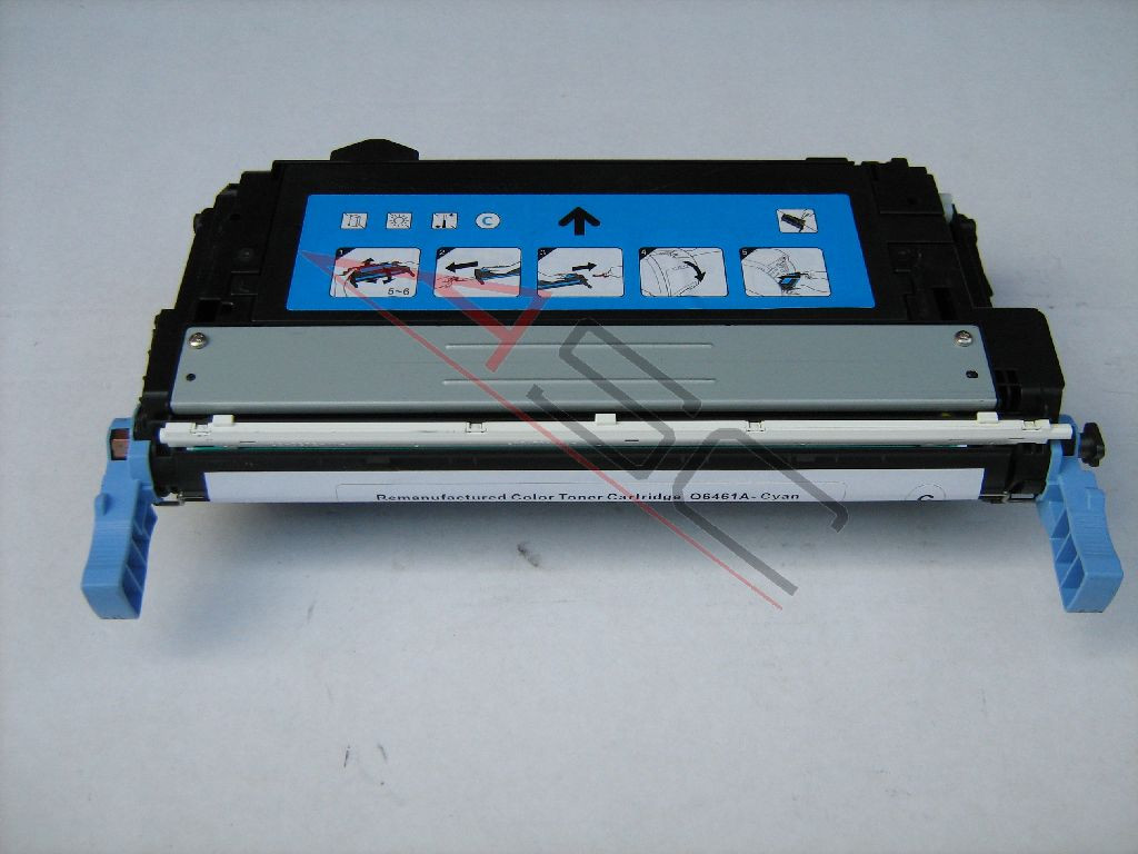 Eco-Toner (rebuilt) für HP 644A / Q6461A cyan