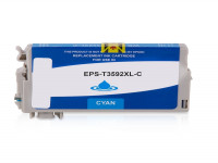 Bild fuer den Artikel IC-EPST3592Xcy: Alternativ Tinte EPSON 35XL T3592 C13T35924010 XL Version in cyan