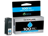 Original Tintenpatrone cyan Lexmark 14N1069E/100XL cyan