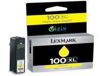 Original Tintenpatrone Lexmark 14N1071E/100XL gelb