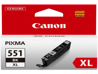 Original Tintenpatrone schwarz Canon 6443B001/551 BKXL schwarz