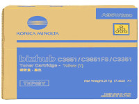 Original Toner Konica Minolta A95W250/TNP-49 Y gelb