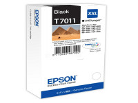 Original Tintenpatrone schwarz Epson C13T70114010/T7011 schwarz