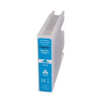 Ink cartridge (alternative) compatible with Epson C13T04B240 cyan