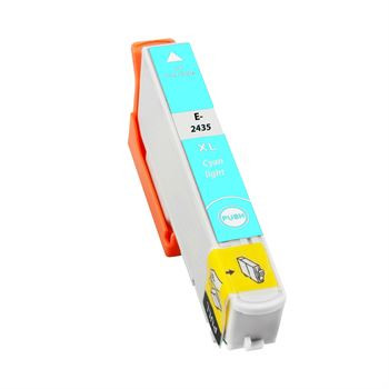 Ink cartridge (alternative) compatible with Epson C13T24354010 Light Cyan