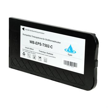 Ink cartridge (alternative) compatible with Epson C13T502011 cyan