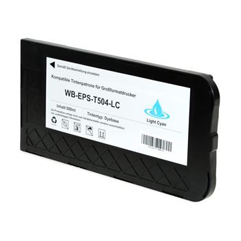 Ink cartridge (alternative) compatible with Epson C13T504011 Light Cyan