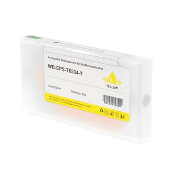 Ink cartridge (alternative) compatible with Epson C13T653400 yellow