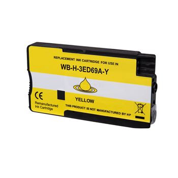 Ink cartridge (alternative) compatible with HP 3ED69A yellow