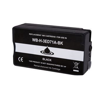 Ink cartridge (alternative) compatible with HP 3ED71A black