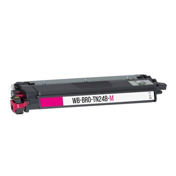 Toner cartridge (alternative) compatible with Brother TN248M magenta