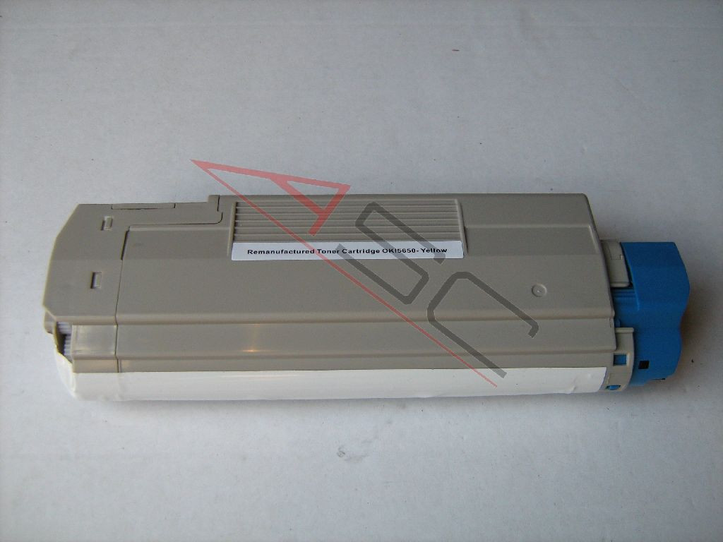 Eco-Toner (remanufactured) for Oki C 5650/5750 yellow