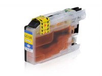 Ink cartridge (alternative) compatible with Brother LC12EY yellow