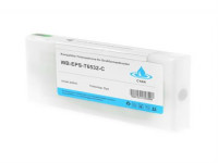 Ink cartridge (alternative) compatible with Epson C13T653200 cyan