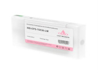 Ink cartridge (alternative) compatible with Epson C13T653600 Light Magenta