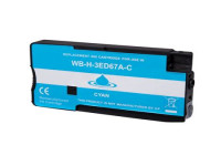 Ink cartridge (alternative) compatible with HP 3ED67A cyan