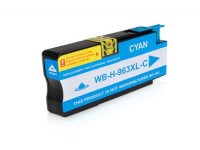 Ink cartridge (alternative) compatible with HP 3JA27AE cyan
