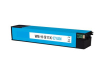 Ink cartridge (alternative) compatible with HP M0J90AE cyan