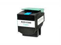 Eco-Toner cartridge (remanufactured) for Lexmark C540H2CG cyan