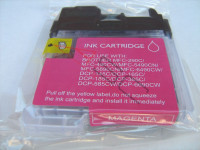 Ink cartridge (alternative) compatible with Brother LC1100 magenta