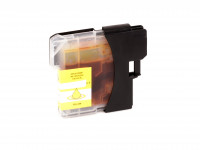 Ink cartridge (alternative) compatible with Brother  LC980  LC1100  yellow
