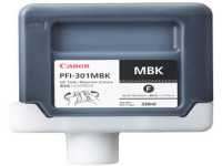Original Ink cartridge black matt Canon 1485B001/PFI-301 MBK blackmatte