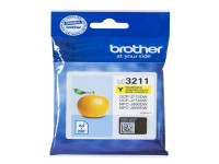 Original Ink cartridge yellow Brother LC3211Y yellow
